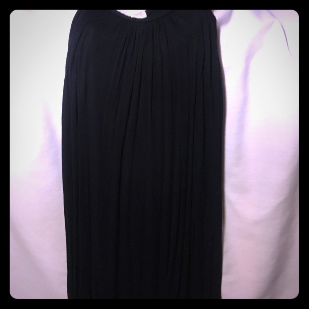 Black maternity dress